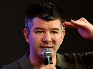 Uber founder runs away home in the middle of tax trek