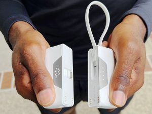 Finally a power bank you can divide into 2 halves, share with your nerdy pals