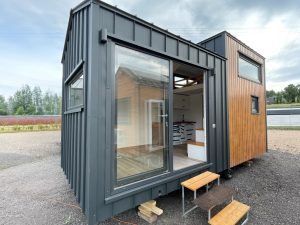 Mini Home 300 x 600 Is the Back-to-Basics Tiny Home Built for Two